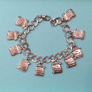 10 Ten Commandments Bracelet